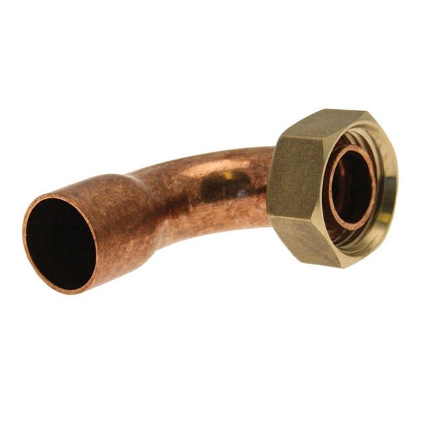 Picture of EndFeed Tap Connector Bent 15mm x ¾"