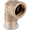 Picture of Geberit Mapress Elbow Adaptor 90 deg Female Thread: 28mm x 1"